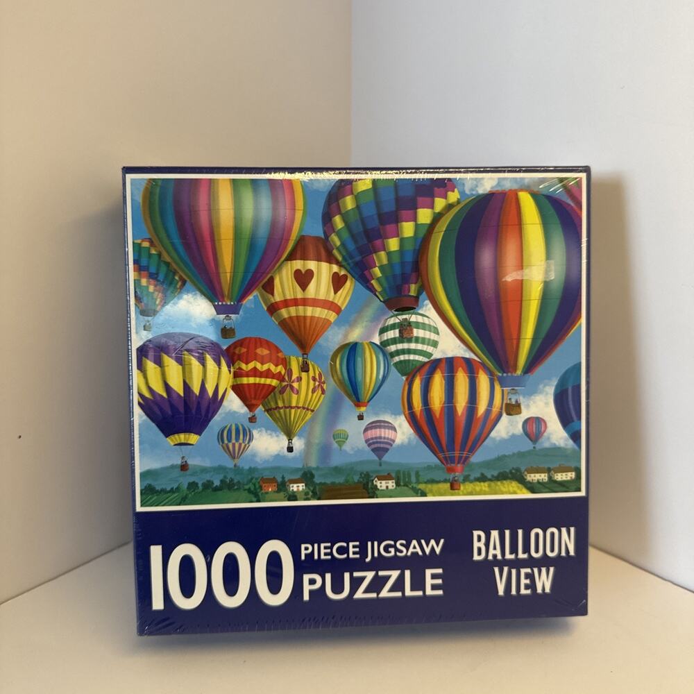 Page Publications Balloon View Hot Air Balloons 1000 Pc Jigsaw Puzzle NEW
